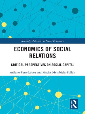 cover image of Economics of Social Relations